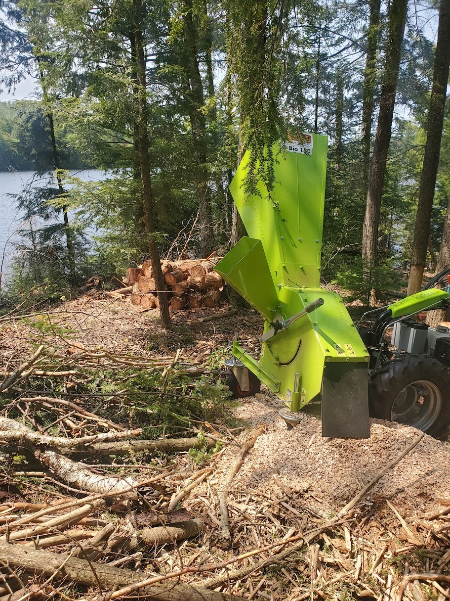 Processing downed wood